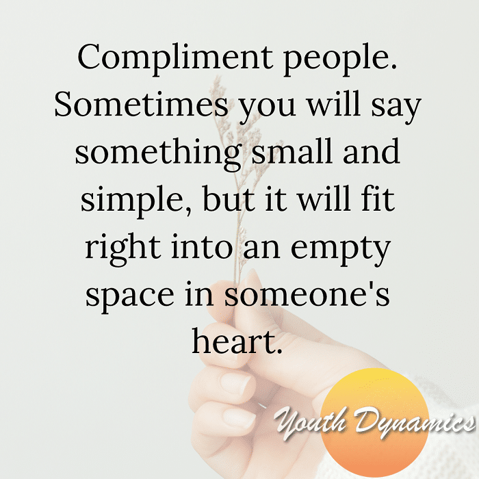 compliment - Quotes to Help You Navigate People