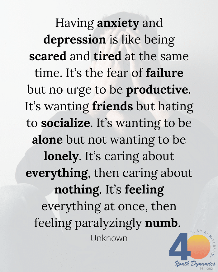 Anxiety and Depression - It’s Hard. 13 Quotes that Illustrate Depression