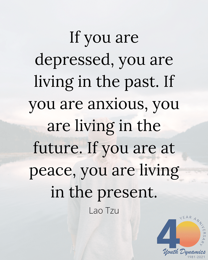 Quote 1 If you are anxious you are living in the future - 12 Quotes on Anxiety & Coping