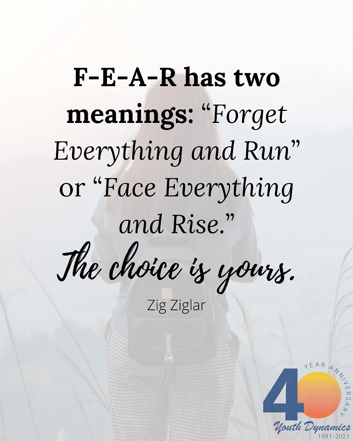 Quote 7 F E A R has two meanings - 12 Quotes on Anxiety & Coping