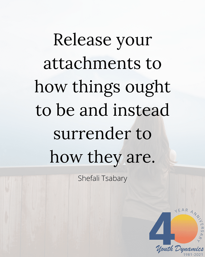 Mindset Quotes for Weathering Adversity- Surrender attachments