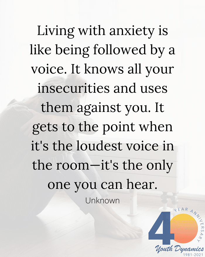 It'S Exhausting. 16 Quotes Illustrating Life With Anxiety • Youth Dynamics  | Mental Health Care For Montana Kids