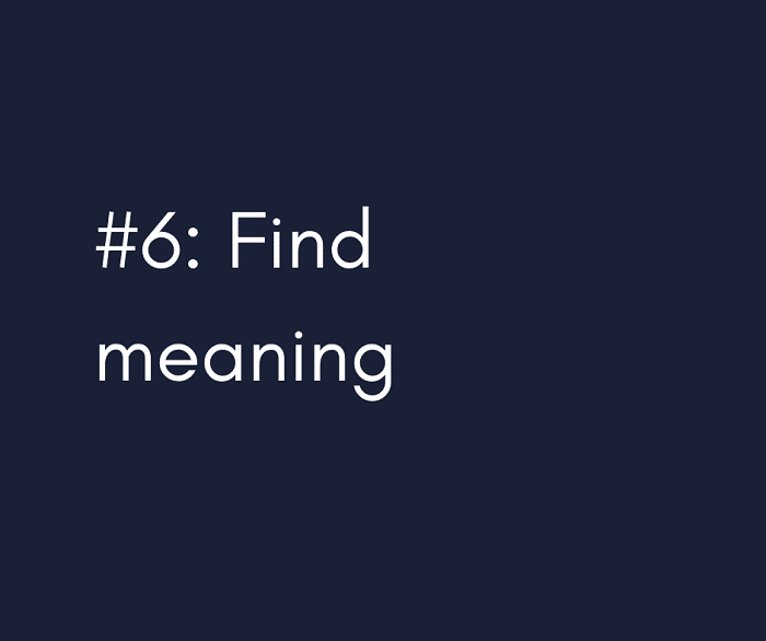 6- Find meaning