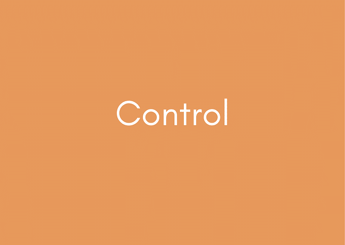 The 7 Cs-Control