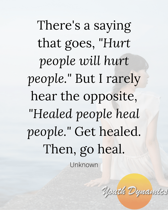 Quote 17 Get healed. Then go heal. - 17 Quotes on Childhood Trauma & Healing