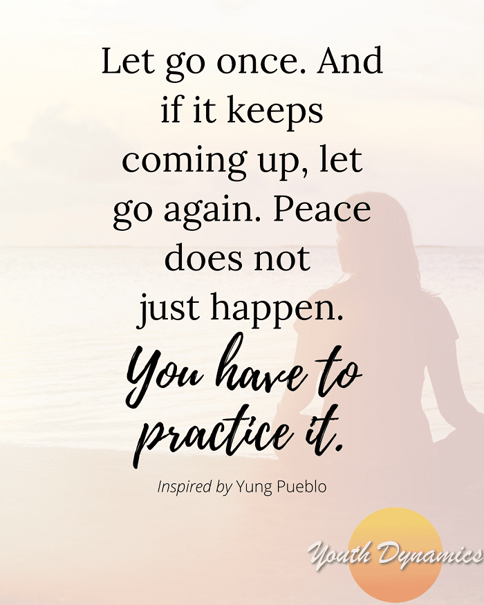 Quote 6- let go