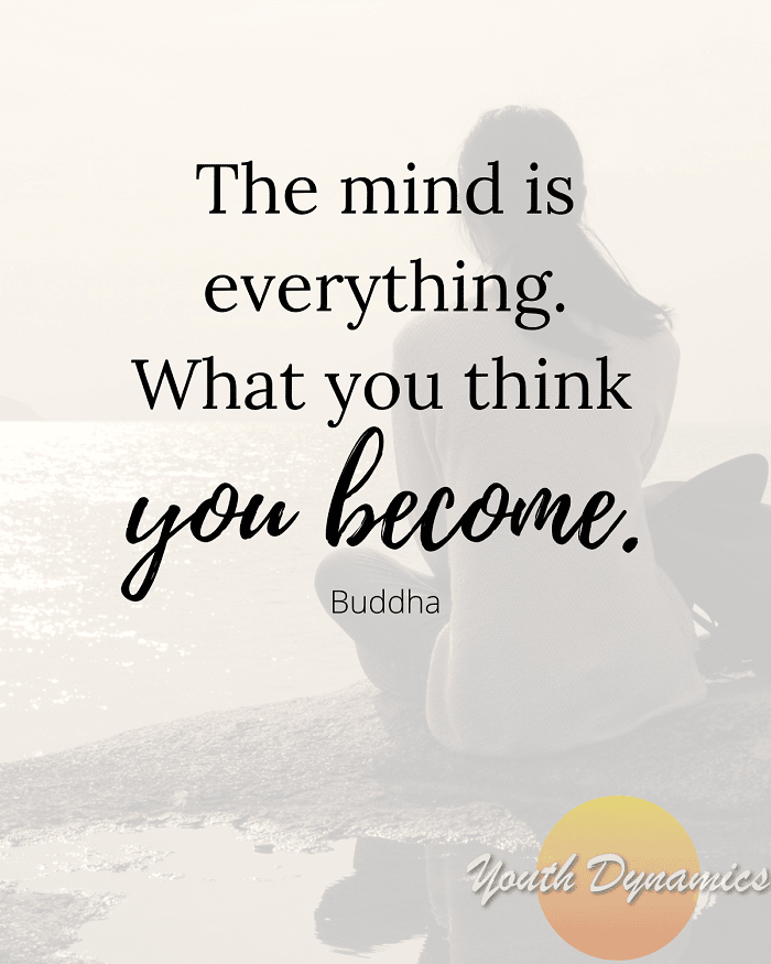 Quote 9 The mind is everything - 15 Quotes for Finding Peace through Self-Reflection