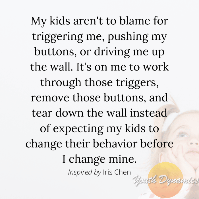 Quote 11 Its on me to work through those triggers - 14 Quotes on Parenting When Triggered