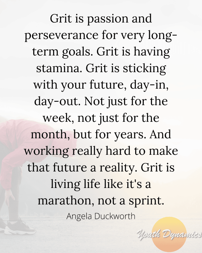 Quote 11 Grit is passion and perseverance for very long term goal - Grit—18 Quotes Exploring Passion & Perseverance