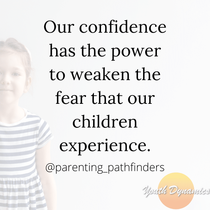 Quote 11 Our confidence has the power to weaken the fear
