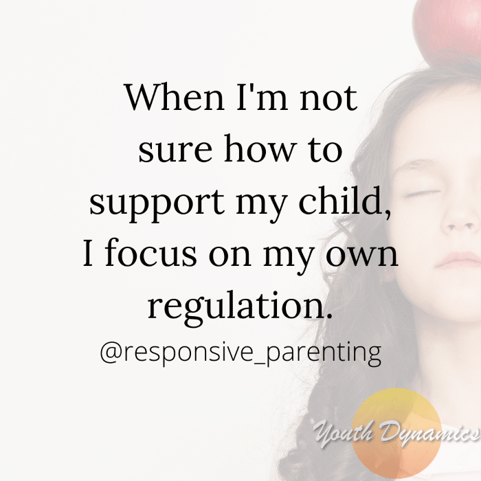 Quote 6 I focus on my own regulation