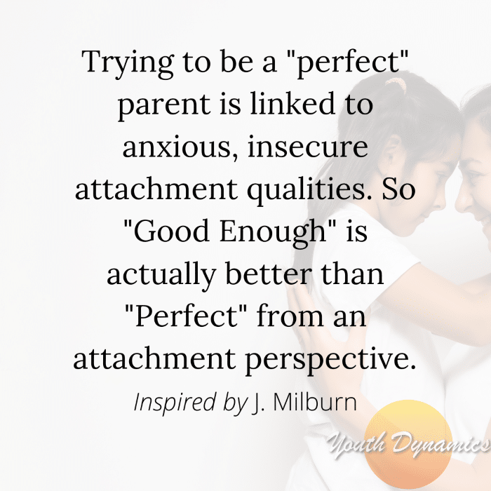 Anxious attachment and perfectionism